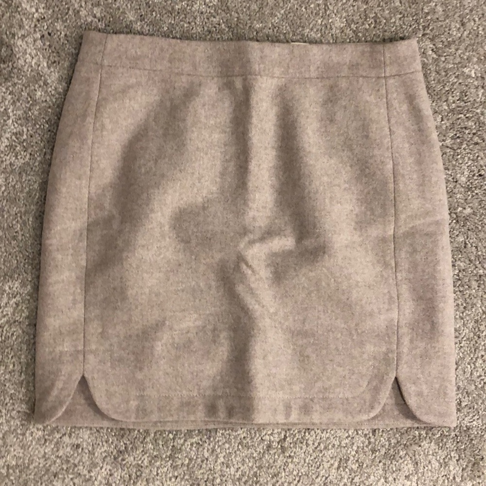 Wool skirt